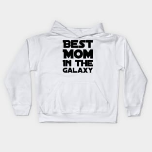 Best mom in the galaxy Kids Hoodie